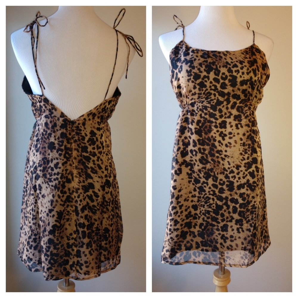Leopard Print Dress